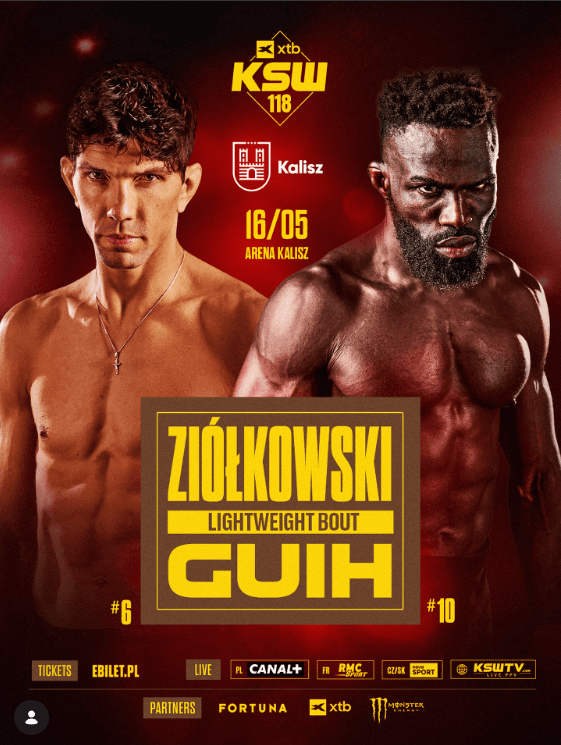 Aymard Guih vs Marian Ziółkowski : Le Choc des Poids Légers au KSW 118